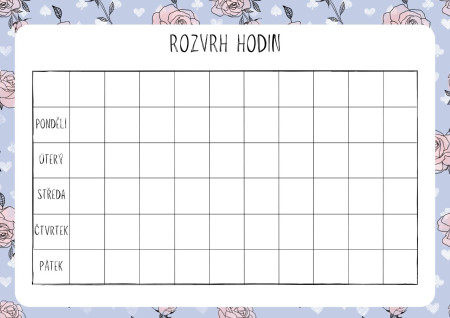 3. 9. Výuka dle rozvrhu